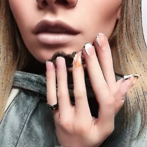 Artistic representation for 10 Homecoming Nail Ideas With A Brat Autumn Twist