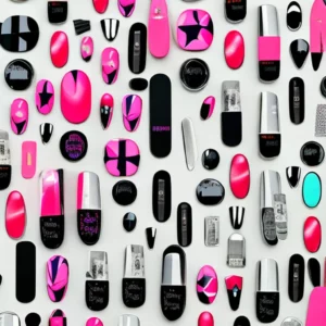 Artistic representation for Kate Spade and imPRESS Launch $12 . 99 No - Glue Manicure Sets