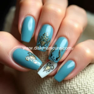 Artistic representation for Unveiling the russian manicure: health implications explored.