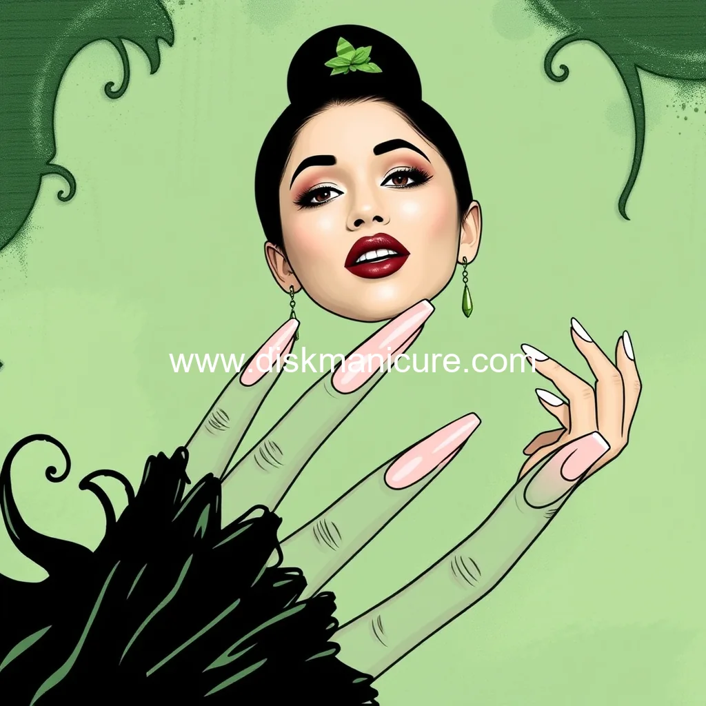 Artistic representation for Why the Eternally Popular French Manicure Is So Perfect for Ariana Grande in Wicked