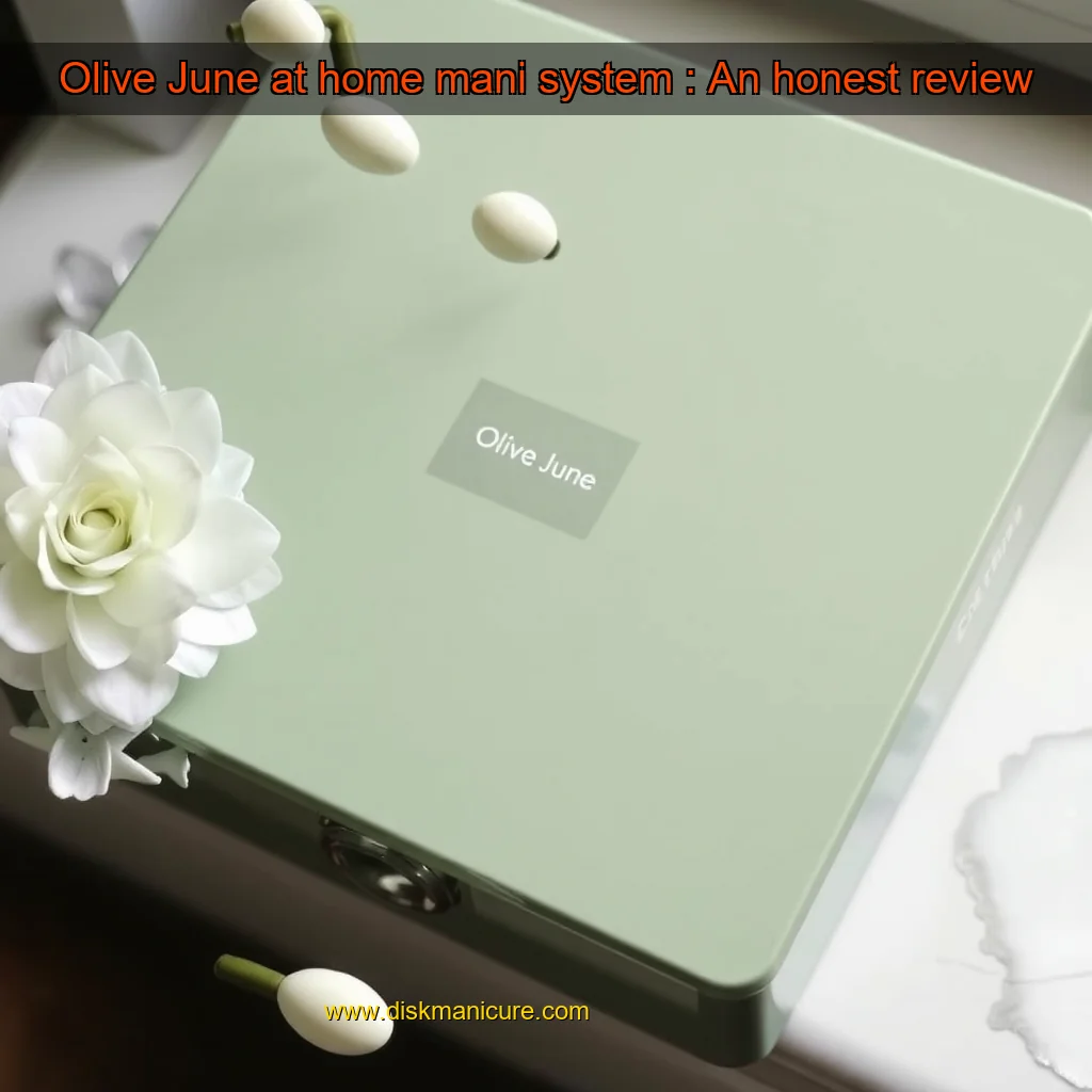 Artistic representation for Olive June at home mani system : An honest review