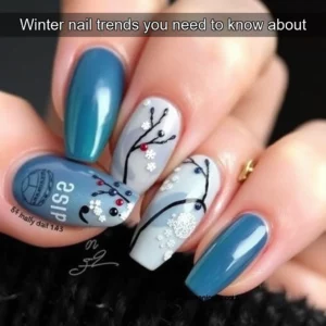 Artistic representation for Winter nail trends you need to know about