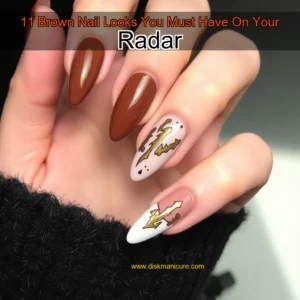 Artistic representation for 11 Brown Nail Looks You Must Have On Your Radar