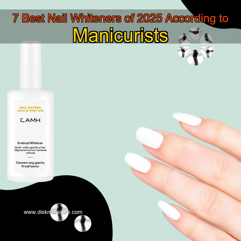 Artistic representation for 7 Best Nail Whiteners of 2025 According to Manicurists