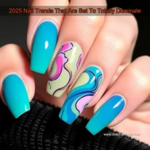 Artistic representation for 2025 Nail Trends That Are Set To Totally Dominate