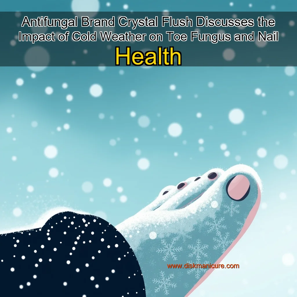 Artistic representation for Antifungal Brand Crystal Flush Discusses the Impact of Cold Weather on Toe Fungus and Nail Health