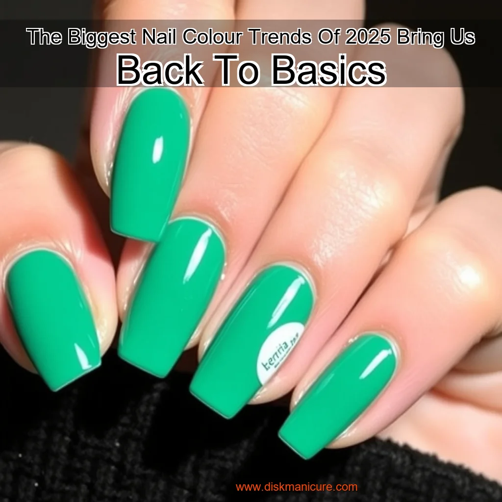 Artistic representation for The Biggest Nail Colour Trends Of 2025 Bring Us Back To Basics
