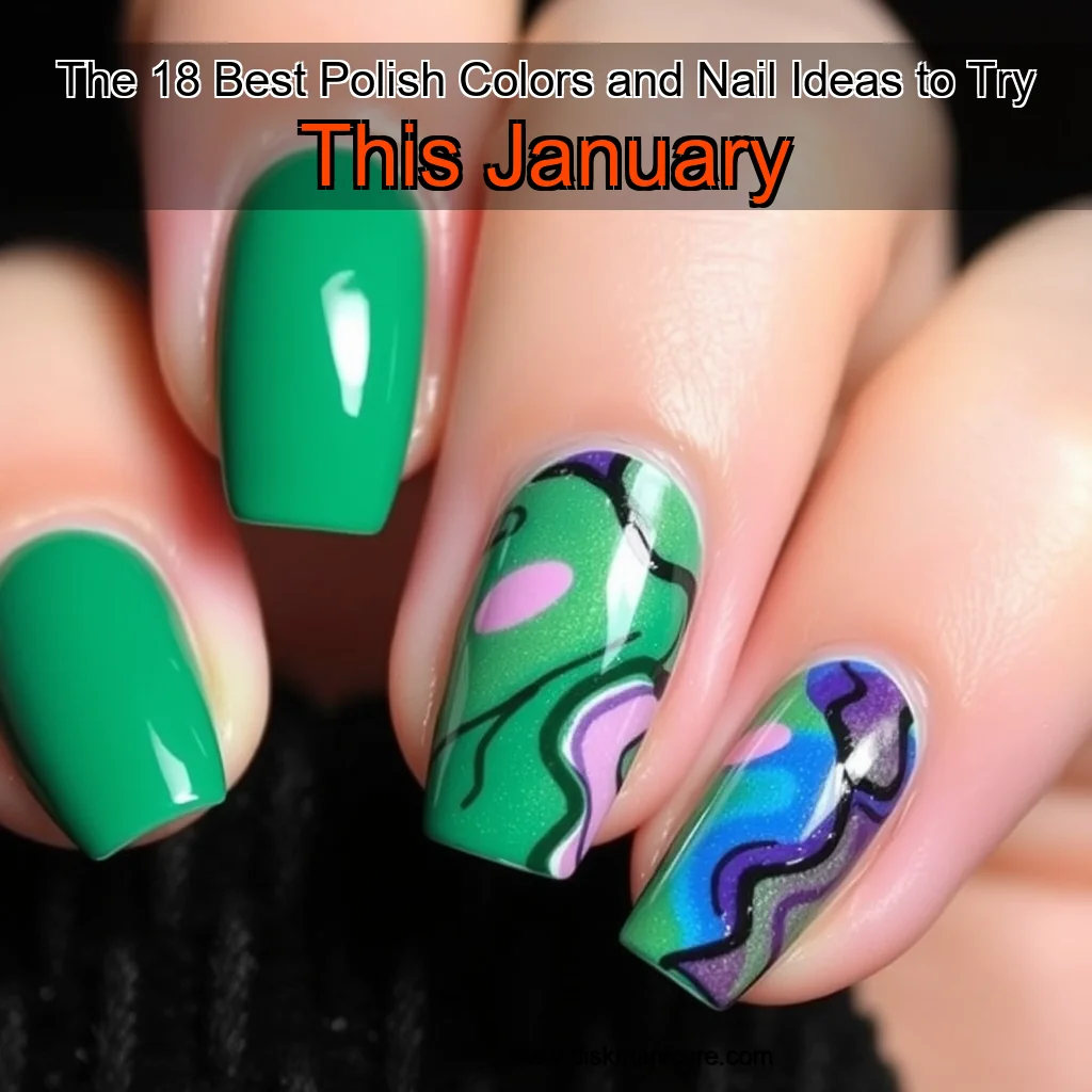 Artistic representation for The 18 Best Polish Colors and Nail Ideas to Try This January