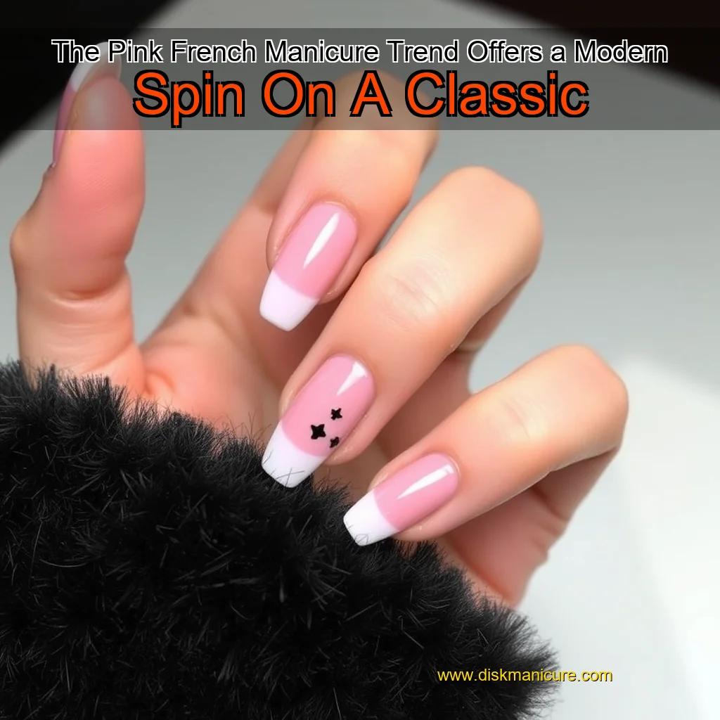 Artistic representation for The Pink French Manicure Trend Offers a Modern Spin On A Classic