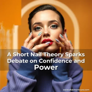 Artistic representation for A Short Nail Theory Sparks Debate on Confidence and Power