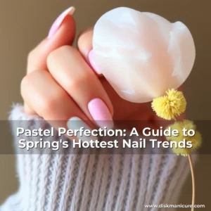 Artistic representation for Pastel Perfection: A Guide to Spring's Hottest Nail Trends