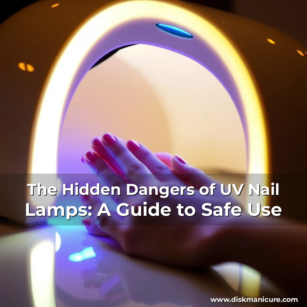 Artistic representation for The Hidden Dangers of UV Nail Lamps: A Guide to Safe Use