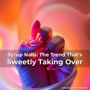 Artistic representation for Syrup Nails: The Trend That’s Sweetly Taking Over