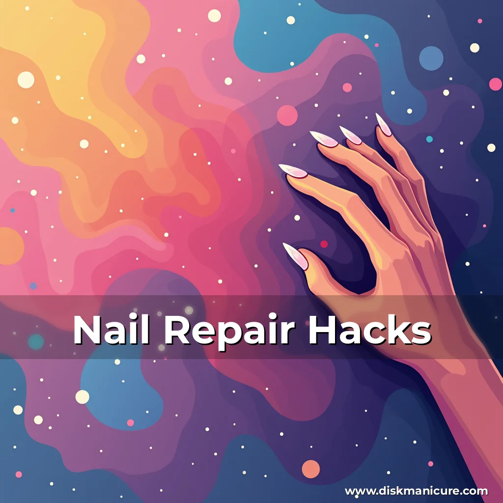 Artistic representation for Nail Repair Hacks