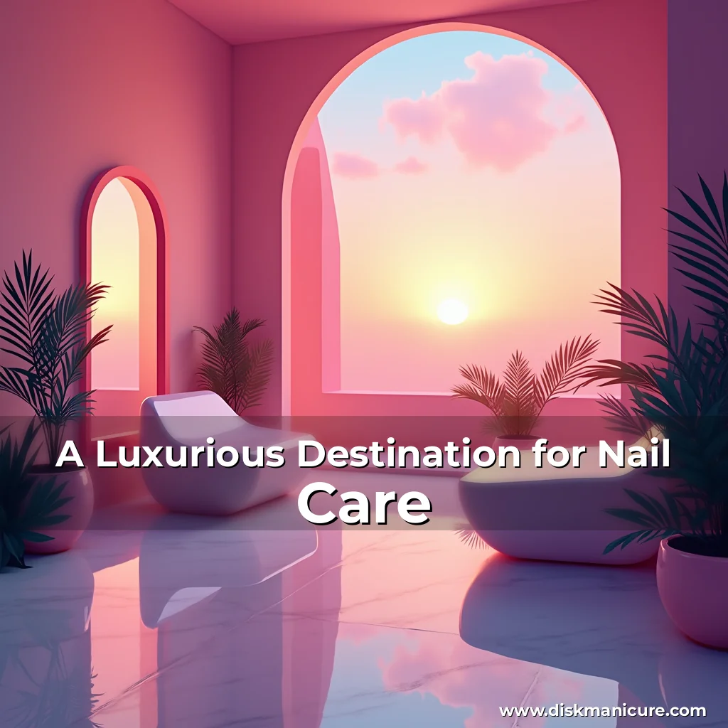 Artistic representation for A Luxurious Destination for Nail Care