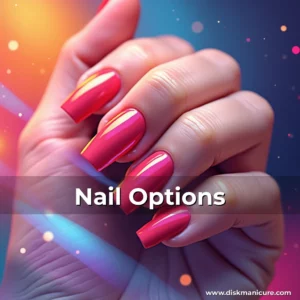 Artistic representation for Nail Options