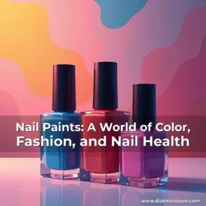 Artistic representation for Nail Paints: A World of Color, Fashion, and Nail Health