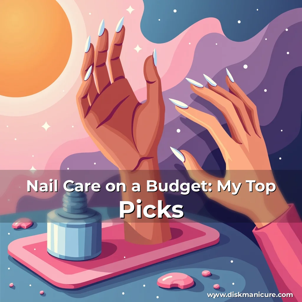 Artistic representation for Nail Care on a Budget: My Top Picks