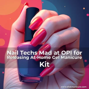 Artistic representation for Nail Techs Mad at OPI for Releasing At-Home Gel Manicure Kit
