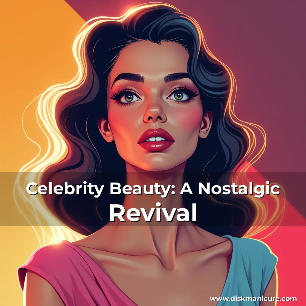 Artistic representation for Celebrity Beauty: A Nostalgic Revival