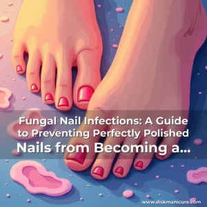 Artistic representation for Fungal Nail Infections: A Guide to Preventing Perfectly Polished Nails from Becoming a Nightmare