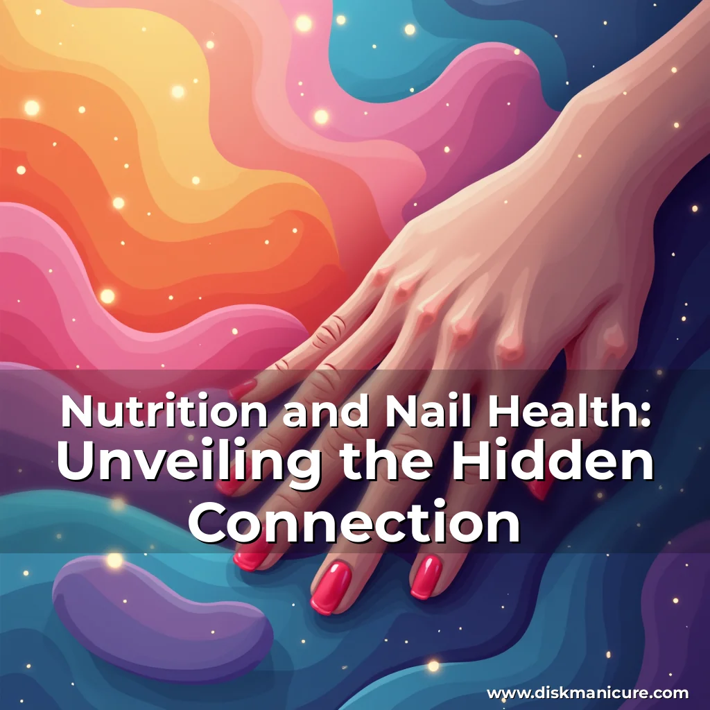 Artistic representation for Nutrition and Nail Health: Unveiling the Hidden Connection