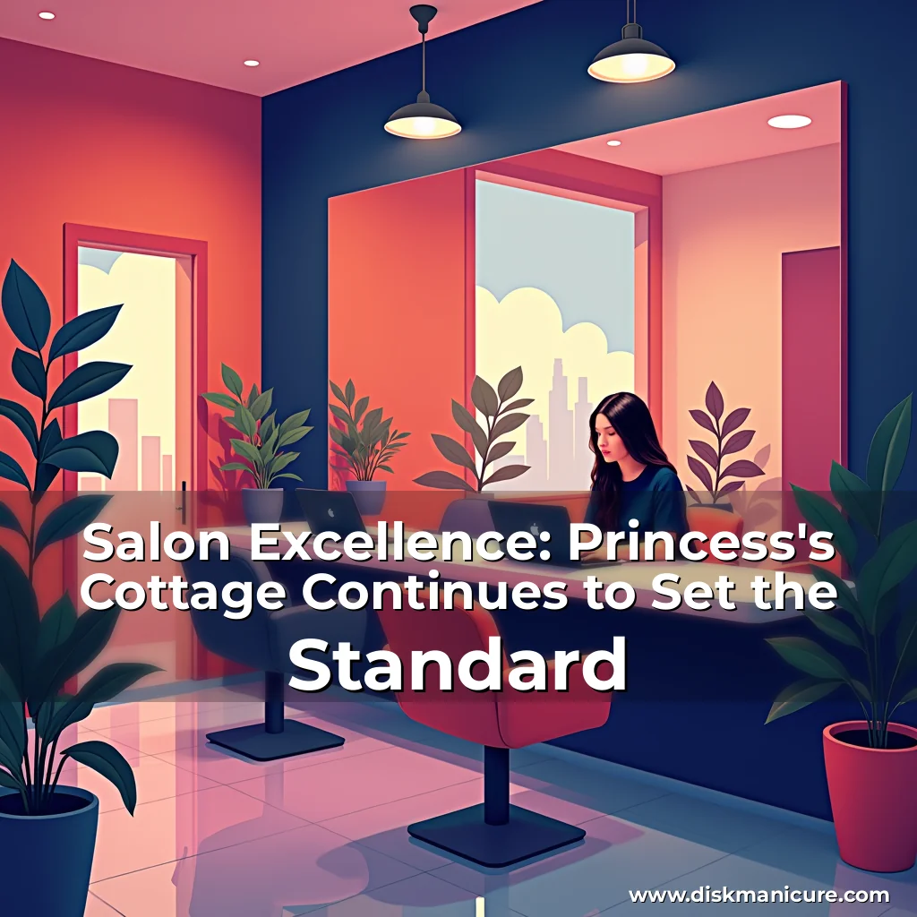 Artistic representation for Salon Excellence: Princess's Cottage Continues to Set the Standard