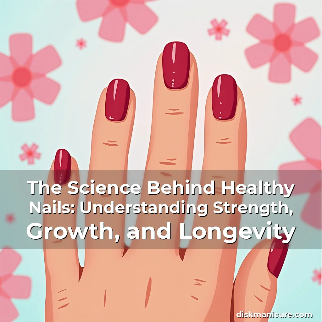 Artistic representation for The Science Behind Healthy Nails: Understanding Strength, Growth, and Longevity