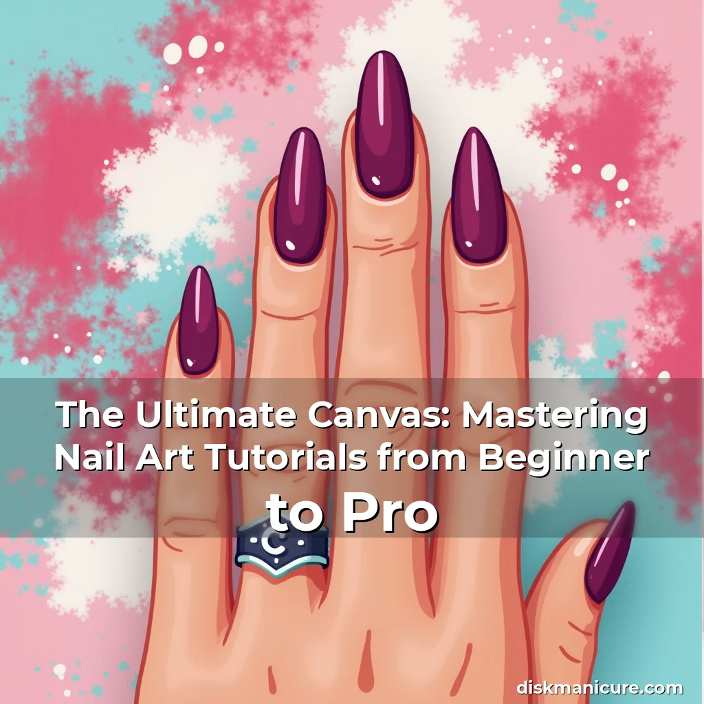 Artistic representation for The Ultimate Canvas: Mastering Nail Art Tutorials from Beginner to Pro