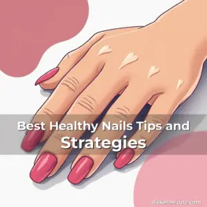 Artistic representation for Best Healthy Nails Tips and Strategies
