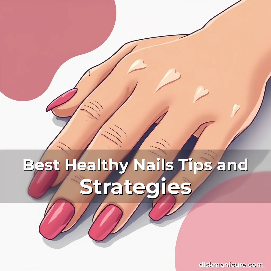 Artistic representation for Best Healthy Nails Tips and Strategies
