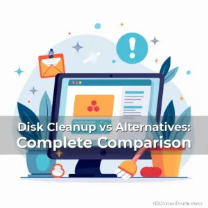 Artistic representation for Disk Cleanup vs Alternatives: Complete Comparison