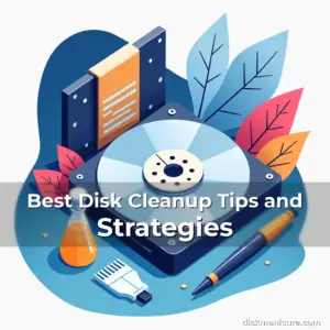 Artistic representation for Best Disk Cleanup Tips and Strategies