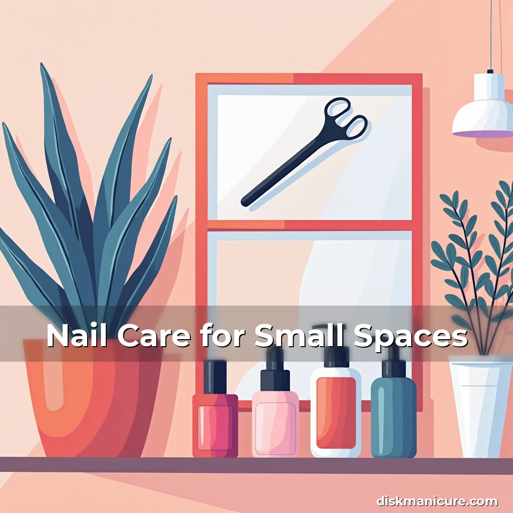 Artistic representation for Nail Care for Small Spaces