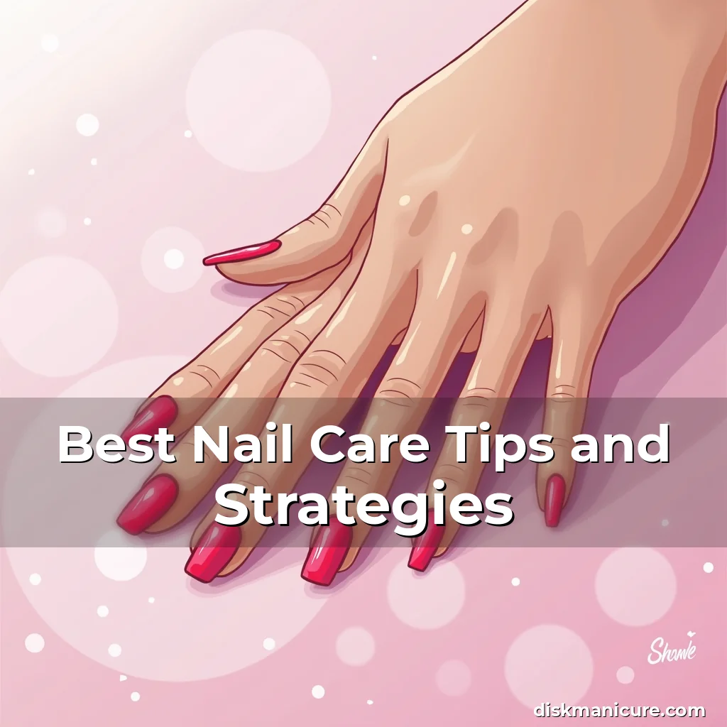 Artistic representation for Best Nail Care Tips and Strategies
