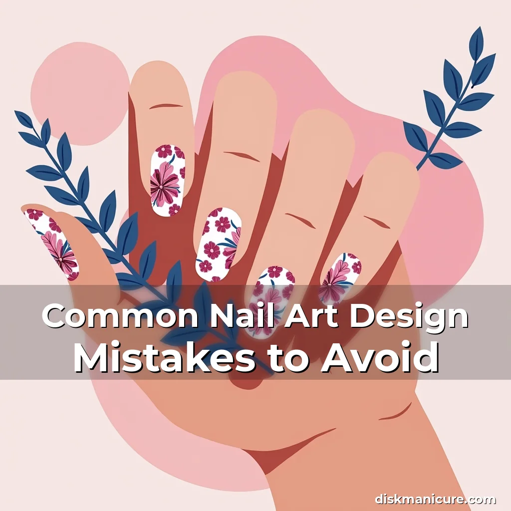 Artistic representation for Common Nail Art Design Mistakes to Avoid