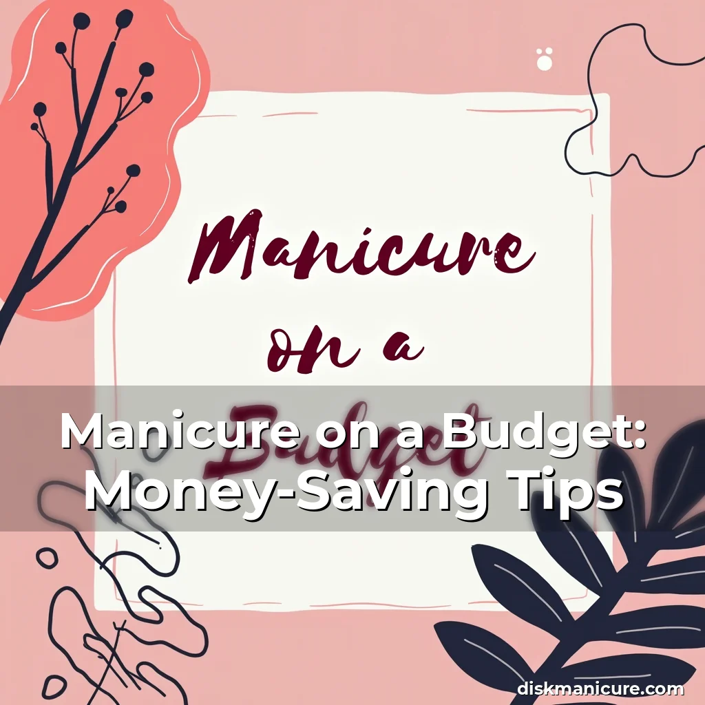Artistic representation for Manicure on a Budget: Money-Saving Tips