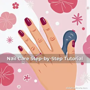 Artistic representation for Nail Care Step-by-Step Tutorial