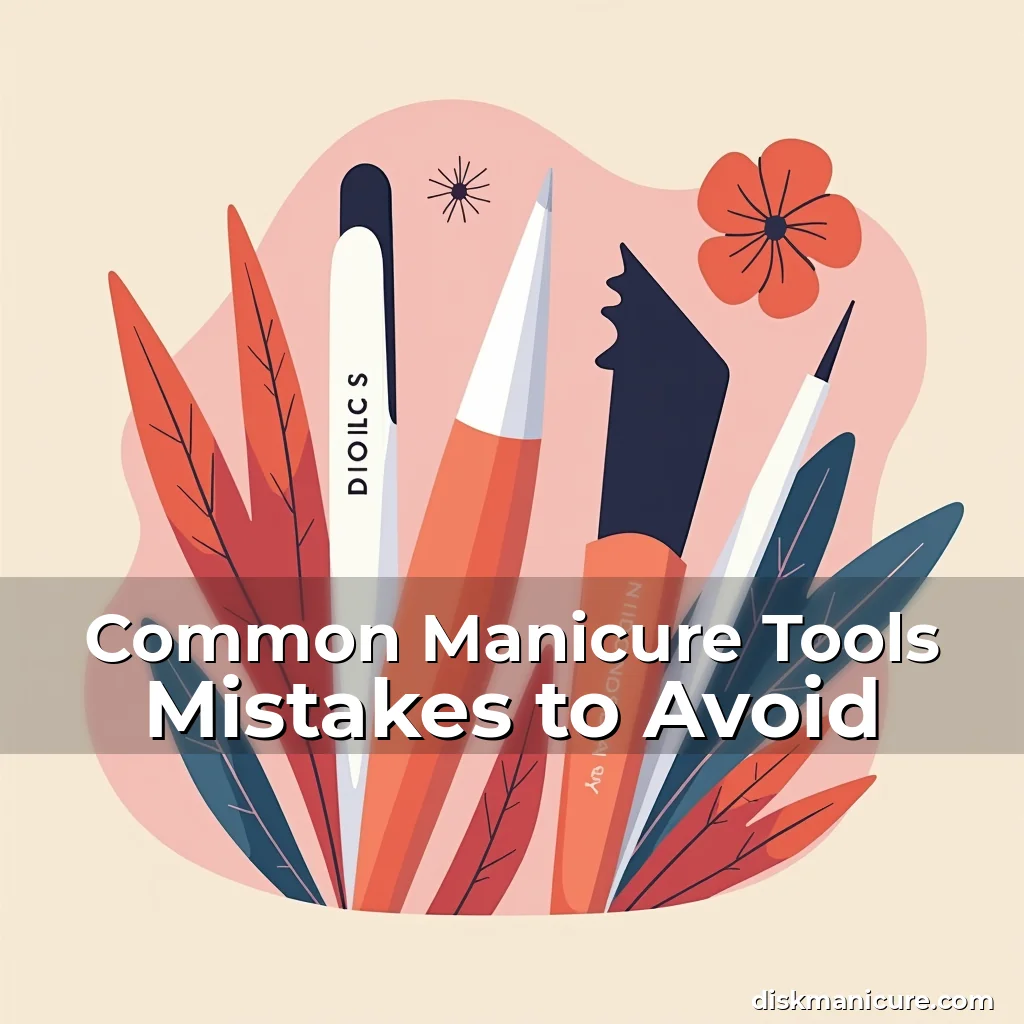 Artistic representation for Common Manicure Tools Mistakes to Avoid