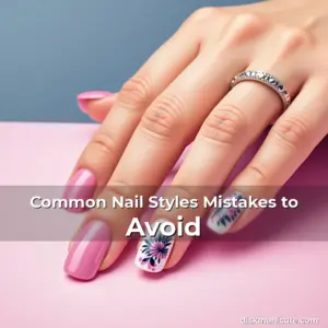 Artistic representation for Common Nail Styles Mistakes to Avoid