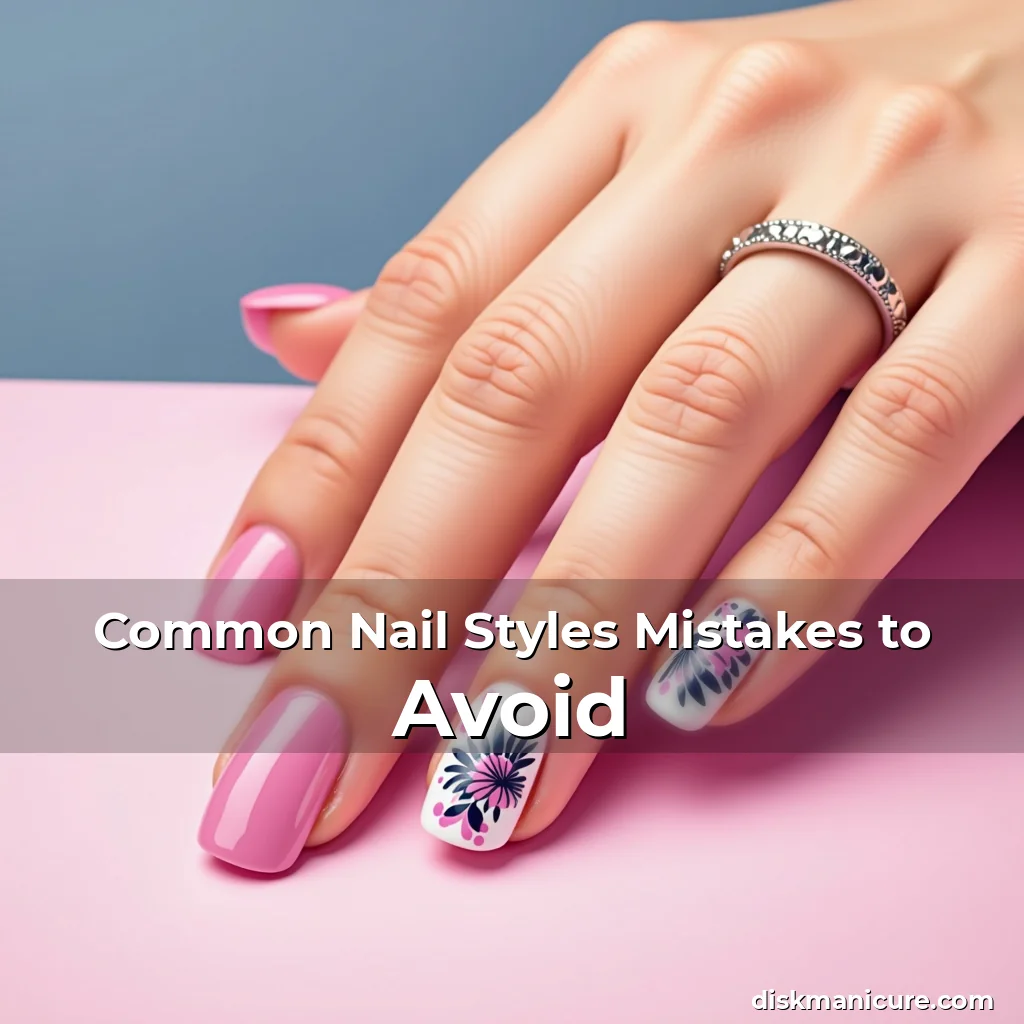 Artistic representation for Common Nail Styles Mistakes to Avoid