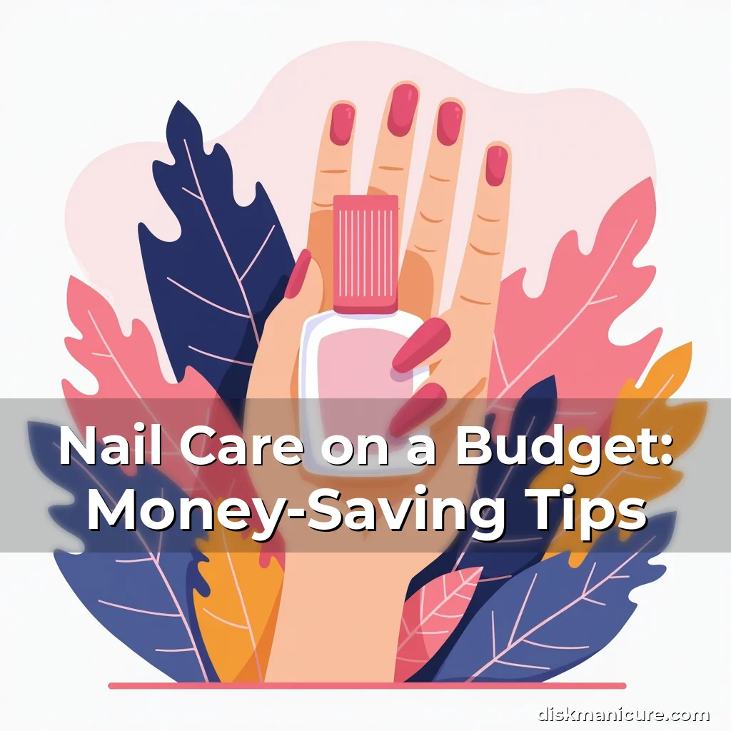 Artistic representation for Nail Care on a Budget: Money-Saving Tips
